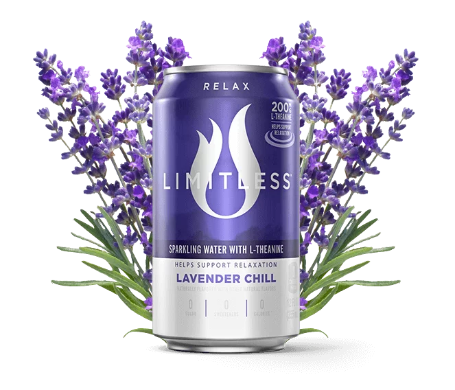 Limitless Lavender Chill — Sparkling Water with L-Theanine