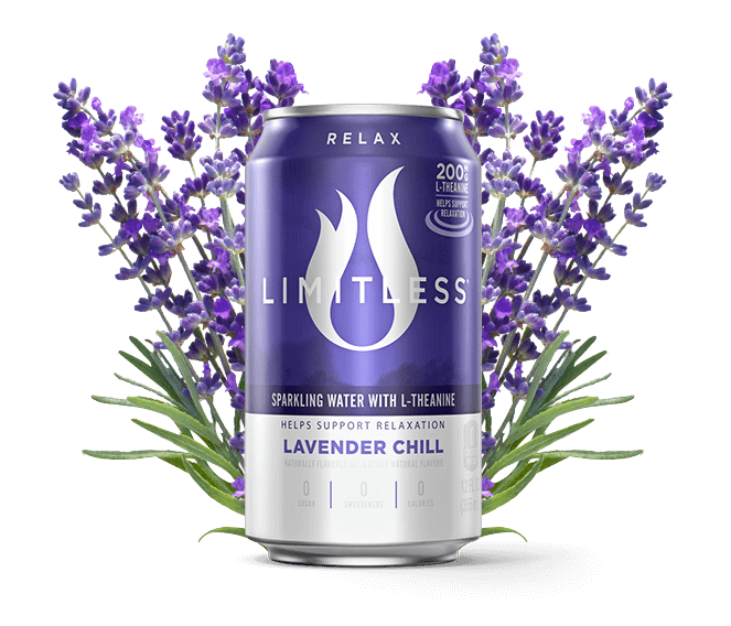 Limitless Lavender Chill — Sparkling Water with L-Theanine